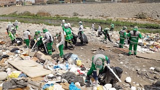 Retiran cerca de ocho toneladas de residuos sólidos de los ríos Chillón, Rímac y Lurín