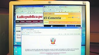 Abugattás ataca a diarios y restringen web de Perú21