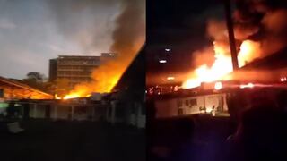 Venezuela: incendio se desata en Universidad Central y falta agua para apagarlo [VIDEO]