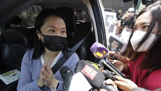 Keiko Fujimori: “Estamos a la espera de la resolución del Tribunal Constitucional”