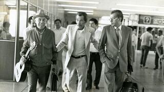 ‘Don Ramón’: el hombre que trascendió generaciones por no pagar la renta de la casa al ‘señor Barriga’ estuvo en Lima en mayo de 1988