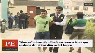 Villa El Salvador: 'Marcas' robaron S/40 mil a comerciante que iba a comprar local [Video]