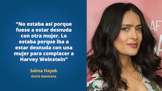 "Te voy a matar, no creas que no soy capaz", Salma Hayek y su relato sobre Weinstein