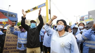 Callao: Calles lucen repletas de basura mientras trabajadores de limpieza realizan protesta por despidos FOTOS 