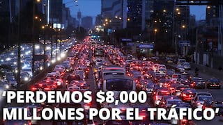 Adrián Revilla de Cruzada Vial: "Perdemos $8,000 millones por el tráfico"