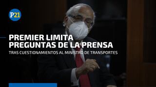 Aníbal Torres evitó responder por los cuestionamientos contra el ministro Juan Silva