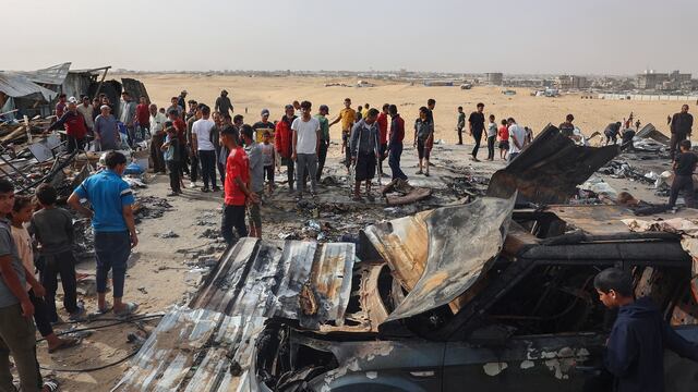 El Perú condena ataque aéreo a campo de refugiados en Rafah, Franja de Gaza