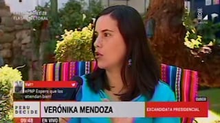 Verónika Mendoza: "Tengo la voluntad de postular a la presidencia en 2021" [Video]