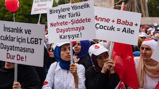 Turquía: cientos de personas se manifiestan en Estambul contra los derechos LGTB