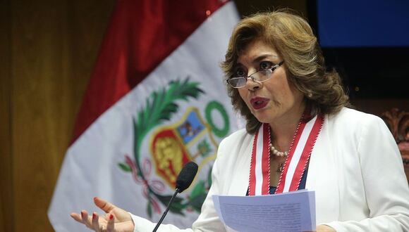 Zoraida Ávalos reasumió esta semana sus funciones como fiscal suprema. (Foto: Andina)