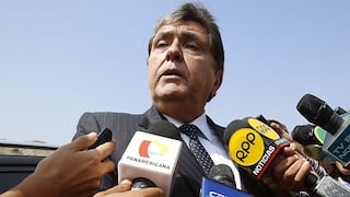 Alan García: "Es muy grave el apoyo de mineros ilegales a Ollanta Humala"