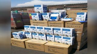 Incautan lote de nebulizadores chinos valorizado en más de S/ 150,000