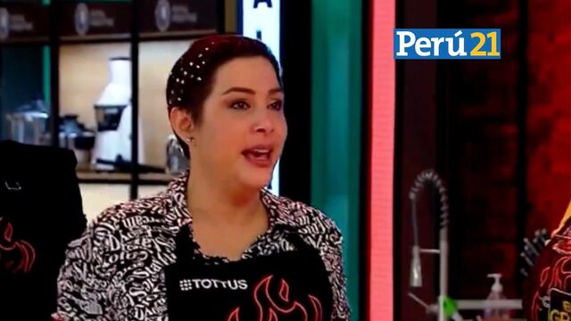 ‘El Gran Chef: Famosos’: Natalia Salas llora EN VIVO al recibir cumplidos de sus amigos