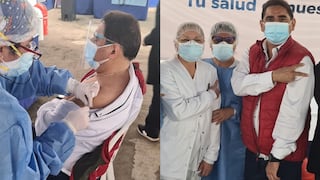 Carlos Álvarez recibió la primera dosis de la vacuna contra el COVID-19
