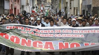 Cajamarca: Anuncian más protestas contra proyecto minero Conga desde enero