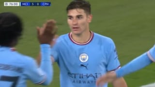 Orgullo de Argentina: Julián Álvarez le hizo gol a Copenhague [VIDEO]