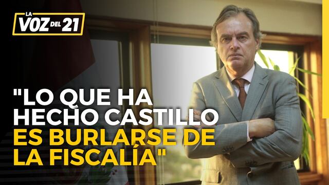 Carlos Basombrío sobre nuevo titular del Interior: “Lo que ha hecho Castillo es burlarse de la Fiscalía”