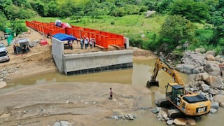 MTC: Puente sobre río Chililique en Piura presenta 60% de avance