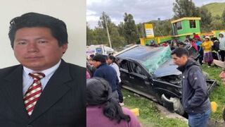 Áncash: Exalcalde de Recuay muere en un accidente de tránsito