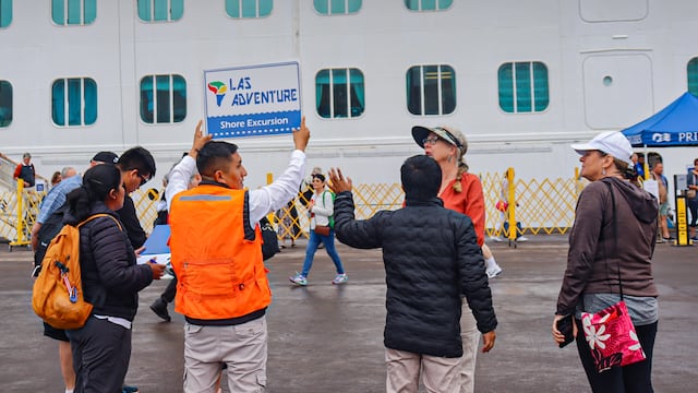 Puerto Paracas recibe al primer crucero de la temporada 2023 - 2024