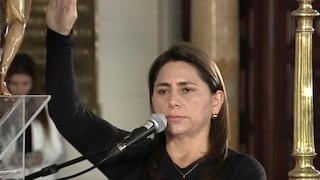 Rosa Gutiérrez Palomino jura como nueva ministra de Salud de Dina Boluarte