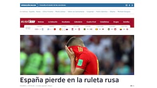 "Otro chasco mundial": Medios españoles lamentan eliminación de 'La Roja'