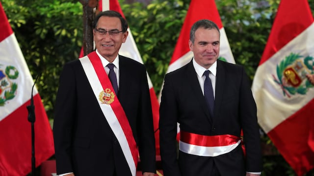 Salvador del Solar juró como Premier junto a sus ministros