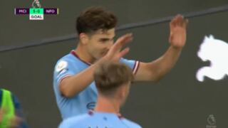 Inolvidable noche para Julián Álvarez: primer doblete en Premier League [VIDEO]