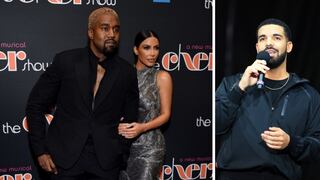 Kim Kardashian defendió a Kanye West tras pelea con Drake en Twitter