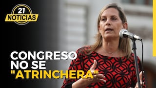 Congreso no se “atrinchera” dice María Del Carmen Alva