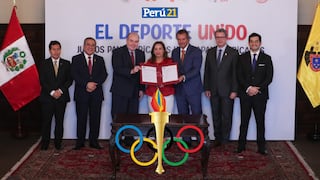 Dina Boluarte y López Aliaga firman contrato para realizar Panamericanos, Lima 2027