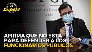 Daniel Soria afirma que no está para defender a los funcionarios públicos