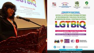 Poder Judicial organiza el Primer Congreso de Acceso a la Justicia para personas LGTBIQ