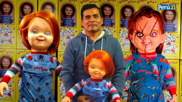 “Chucky me cambió la vida”: La historia del peruano que fabrica imitación del muñeco diabólico