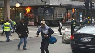 Estocolmo: Atentado con camión dejó 4 muertos y 15 heridos [VIDEO]