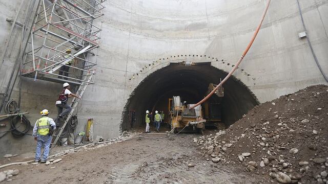 Construcción de la Línea 2 del Metro de Lima está paralizada
