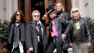 Aerosmith llegó a Lima para presentar su último concierto