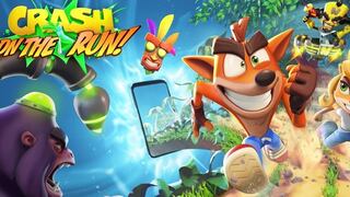 ‘Crash Bandicoot: On the Run!‘: Se confirma nuevo videojuego para dispositivos móviles [VIDEO]