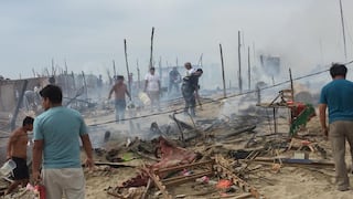 Incendio dejó en la calle a 12 familias tras arrasar con sus viviendas en Áncash | FOTOS