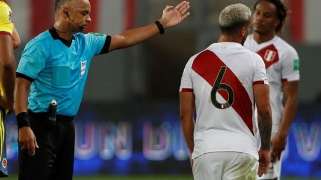 Wilton Sampaio será el árbitro del partido Perú - Chile este viernes