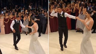 ¡A ritmo de salsa! Así fue el primer baile de casados de Edison Flores y Ana Siucho [VIDEO]