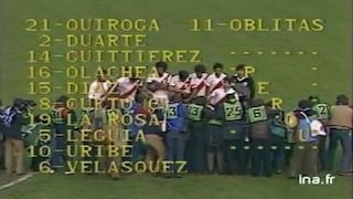 Hace 35 años la Selección peruana venció y gustó ante Francia [Video]