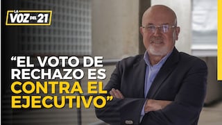 Carlos Bruce virtual alcalde de Surco: “El voto de rechazo es contra el Ejecutivo”