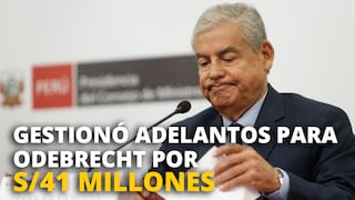 César Villanueva gestionó adelantos para Odebrecht por S/41 millones
