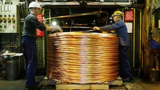 Precio del cobre cae al nivel más bajo de los últimos 6 años y medio