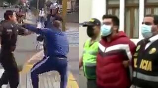 Extranjero que agredió a policía: “Mil disculpas a todo el Perú, a la Policía Nacional” | VIDEO