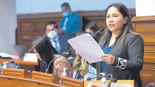 Congresista Heidy Juárez niega haber difundido audio entre Acuña y Camones