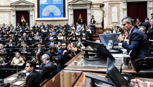 Senado de Argentina aprueba la Ley Bases, caballito de batalla de Javier Milei. (EFE).