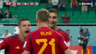 Gol de Dani Olmo en el Mundial: así fue el 1-0 de España vs. Costa Rica [VIDEO]