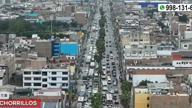 Habilitan carril de doble sentido para el tránsito vehicular por el cierre temporal de la Costa Verde  